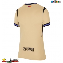 Camisa de Futebol Barcelona Equipamento Secundário Mulheres 2025-26 Manga Curta